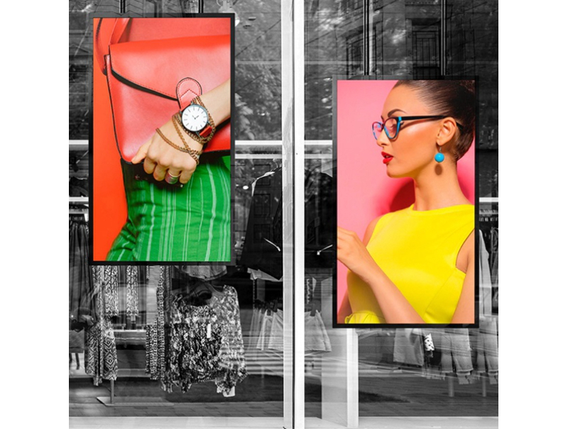 Single Sided Window Facing Display 32~86