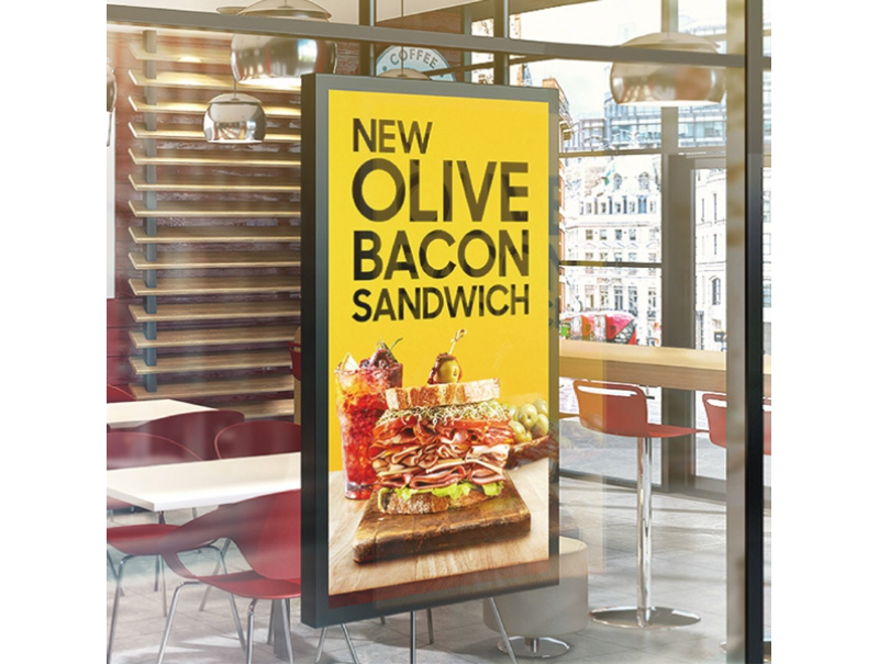 Single Sided Window Facing Display 32~86