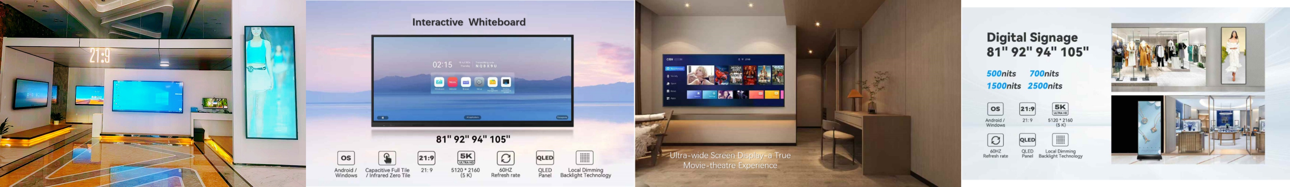 21:9 Ultra-Wide Aspect Ratio Series Launches, Redefining Commercial Visual Experience